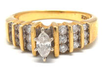 Ladies 14K Diamond Engagement Ring