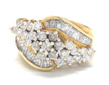 Ladies Diamond/14K Gold Cocktail Ring
