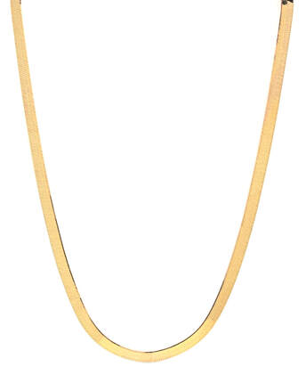 Ladies 10K Herringbone Necklace