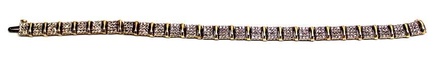 Ladies Diamond/14K Gold Tennis Bracelet $1,995