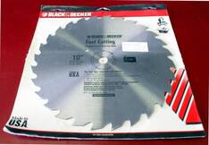 Black & Decker 10-Inch Precision Ground Steel Saw Blade