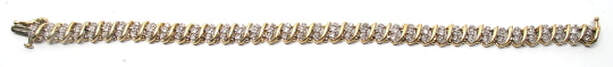 Ladies Diamond Tennis Bracelet