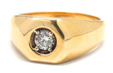 Mens .40 CT Diamond Ring