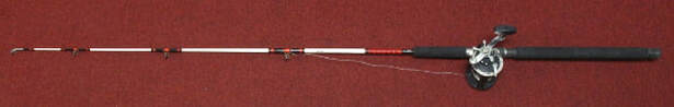 Shakespeare Sturdy-Stik Fishing Rod & Penn 320-GTI Reel