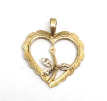 Ladies 14K Gold Heart Pendant