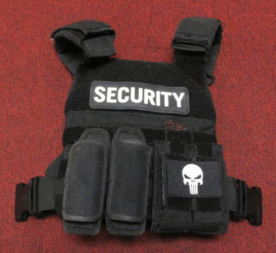 Security Guard Tactical Vest (AR500 Armor)