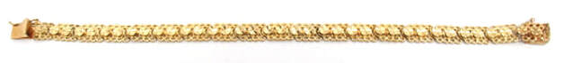 Ladies Filigree-Style 14K Bracelet