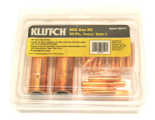 Klutch 32-Piece Mig Gun Kit