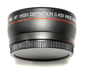 Vivitar HD4 55mm 0.43x Wide Angle Converter Lens