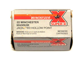 Winchester Super-X .22 Magnum Hollow Point Ammo