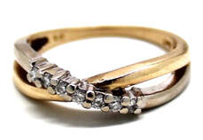 Ladies Diamond/Gold Fashion Ring