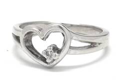 Ladies 14K Heart Ring