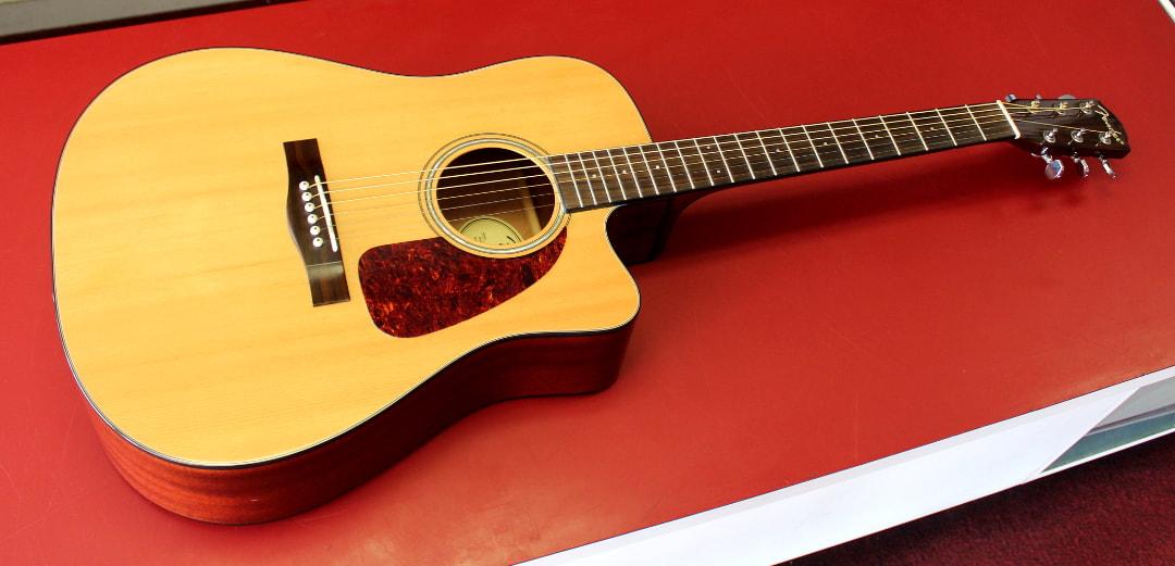 Fender CD-140SCE/NAT Acoustic-Electric Guitar