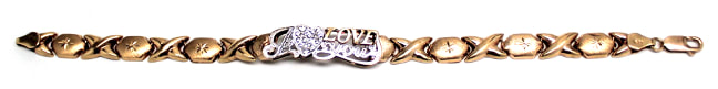 Ladies “I Love You” 10K Bracelet