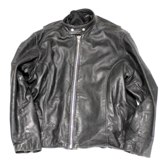 (Mens) Leather Motorcycle Jacket