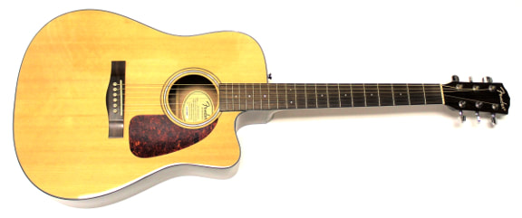 Fender CD-140SCE/NAT Acoustic-Electric Guitar