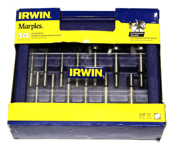 Irwin Marples 14-PC Forstner Bit Set