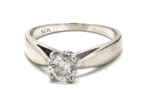Ladies 1/2CT Diamond Engagement Ring