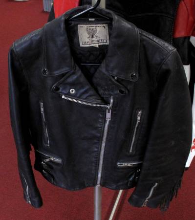 (Ladies) Drag Specialties Leather Biker Jacket